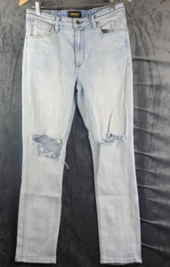 Wrangler ‘Smith’ Mens Jeans Size 32 Blue Denim Distressed Look - Picture 1 of 15