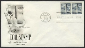 #1056 2 1/2c Bunker Hill, Art Craft-Addressed FDC **ANY 5=FREE SHIPPING** - Picture 1 of 1