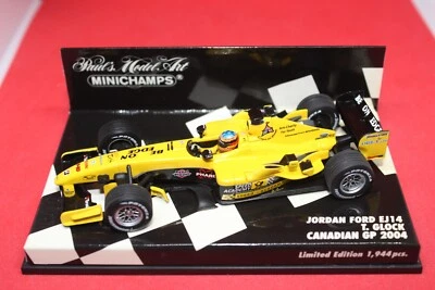1/43 Jordan Ford EJ14 (2004) - #19 T. Glock - MINICHAMPS - Immagine 1 di 3