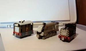 Thomas The Tank Engine Diecast Magnetic Toby Mavis and Spencer Engines - Picture 1 of 1