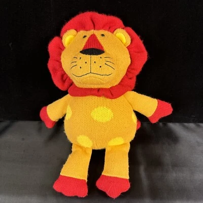 Плюшевая детская игрушка-животное Russ Berrie вязаный лев 12 дюймов - Изображение 1 из 4