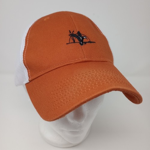 Duck Hunting Orange White Fahrenheit Headwear Adjustable Baseball Cap