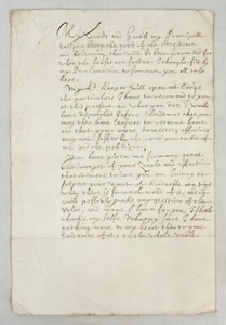 RARE MANUSCRIPT King 's Speech fine contemporary copy Oct 1670 KING CHARLES II - Picture 1 of 3