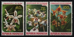 Indonesia 1978 - Mi-Nr. 913-915 ** - MNH - Orquídeas / Orquídeas - Imagen 1 de 1