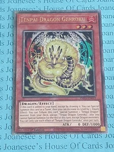 INFO-DE019 Tenpai Dragon Genroku Quarter Century Secret Rare 1. Auflage Neu - Bild 1 von 5