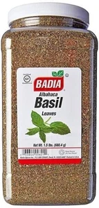 Badia Basil whole Albahaca 1.5 Lbs - Restaurant Special Price & Free Shipping - Picture 1 of 2