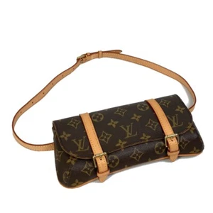 LOUIS VUITTON M51159 Monogram Pochette Marrell Waist pouch Waist Pouch - Picture 1 of 12