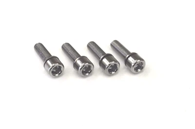 4x New Stem Bolts M6x20mm Hex Head 9.6mm With Washer Bike Bicycle Stem Bolts - Image 1 of 2