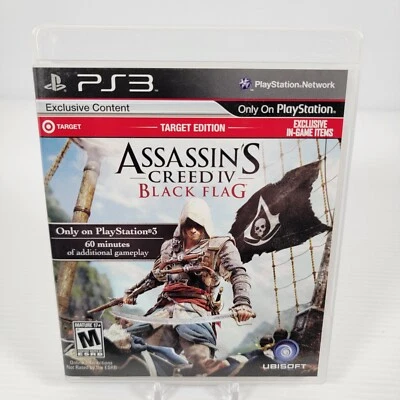 Assassin's Creed IV Black Flag - Target Edition - PlayStation 3 PS3 - CIB Mint - Image 1 of 4