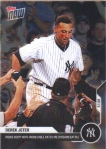 Derek Jeter Career Retrospective 2020 Topps NOW Chrome #3 Card PR:2199