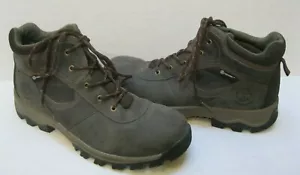 Timberland Timberdry Impermeable Marrón Con Cordones Puntera Lisa Botines Niños EE. UU. 6.5 - Imagen 1 de 7
