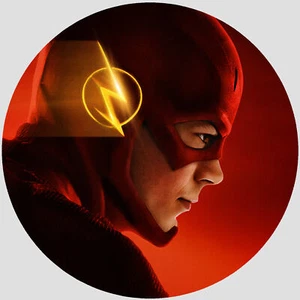 Colocador de tartas cumpleaños fiesta imagen de tartas fondant - oblea The Flash P2 - Imagen 1 de 1