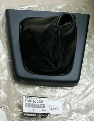 MAZDA RX7 5-Speed Shifter Boot Plate NEW OEM Parts 1986-88 Genuine Foto 1 de 4