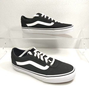Vans Black Sneakers Lace Up Women's Size 9, # 751505 Classic Canvas Skateboard - Picture 1 of 12
