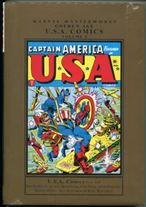 MARVEL MASTERWORKS - GOLDEN AGE USA COMICS HC VOL 02 Ventas al por menor $59,99 - Imagen 1 de 1