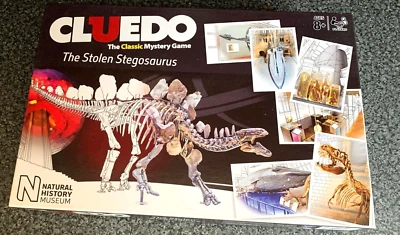 VERY RARE Cluedo The Stolen Stegosaurus dinosaur  Board Game (B1) - Image 1 of 4