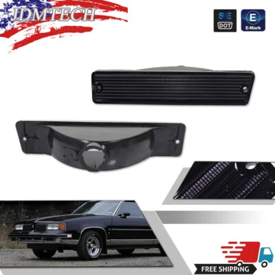 New FITS 1981-1988 Oldsmobile Cutlass Supreme Front Park & Turn Signal Light Set - Image 1 of 4