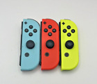 3 Nintendo Switch Joy Con Joycon DEFECTIVE FOR PARTS ONLY
