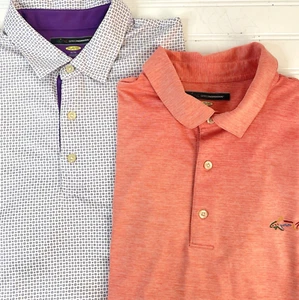Greg Norman Mens XL* Polo Shirt Play Dri Golf Performance Casual Bundle - Picture 1 of 9