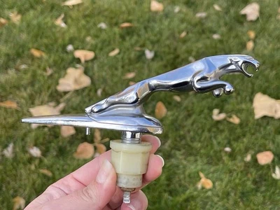 Jaguar VDP XJR XJ8 XK8 1995-2009 tipo S tipo X cromo adorno capó gato saltando Foto 1 de 4