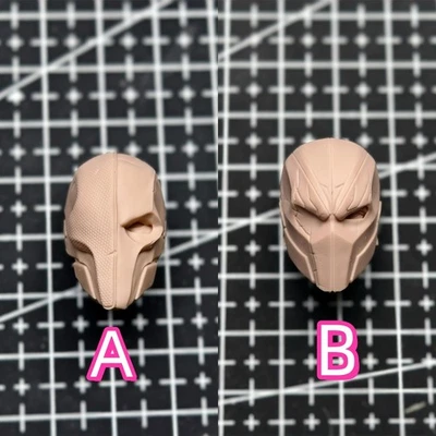 1/12 1/4 1/6 1/18 Unpainted Comics Mask Deathstroke Head Carved Model Toys - image 1 of 4