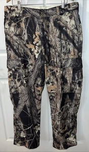 LL Bean Cargo Men's Moss Oak Break Up Camo Hunting/Fishing Pants Size 38/29.5 - Picture 1 of 9