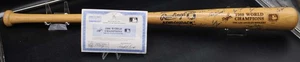 1988 Los Angeles Dodgers Signed Bat Fernando Valenzuela +33 Auto BAS D12820 - Picture 1 of 12