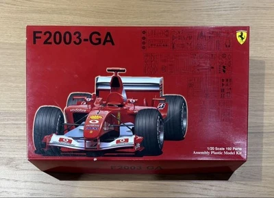 Fujimi scala 1/20 Ferrari F2003-GA model kit auto d'epoca da collezione - Immagine 1 di 4