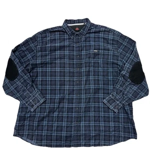 I Jeans by Buffalo Mangas Largas Botones Pana Codo Parches Azul Cuadros 3XL - Imagen 1 de 8