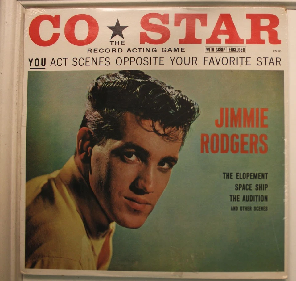Jimmie Rodgers Lp The Record Acting Game On Co Star - Sealed! - Imagem 1 de 1