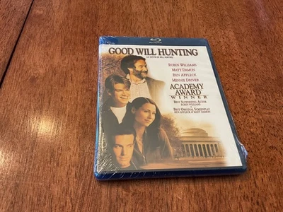 Good Will Hunting (Blu-ray Disc, 2009) Robin Williams Matt Damon - New, Sealed - Image 1 of 2