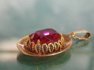 Anhänger gold  Andreas Daub Amerikaner Art deco  Gold-Doublé um 1930 - Bild 1 von 6