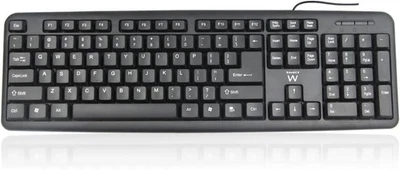Tastiera Professionale USB Cablata, Layout Italiano QWERTY, Tastiera Con Filo pe - Immagine 1 di 4