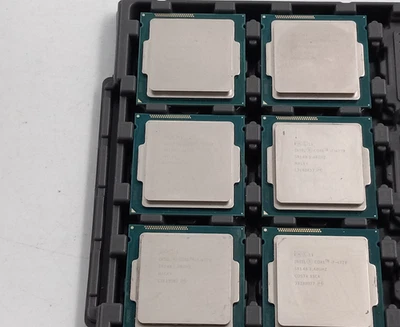 LOT OF 6 INTEL CORE i7-4770 SR149 PROCESSORS (PR691) - Image 1 of 2