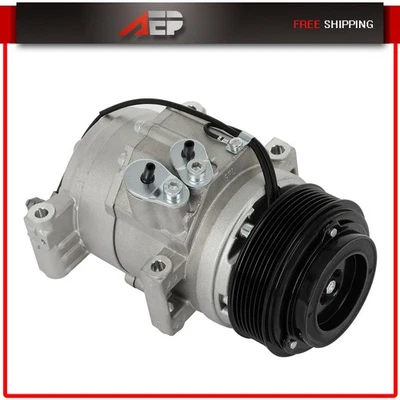 AC A/C Compressor with Clutch For 2005-2015 Toyota Tacoma 2.7L 4.0L V6 - Image 1 of 4