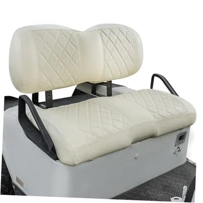  Fundas de asiento para carro de golf aptas para EZGO TXT RXV Freedom Liberty Express blanco roto Foto 1 de 4