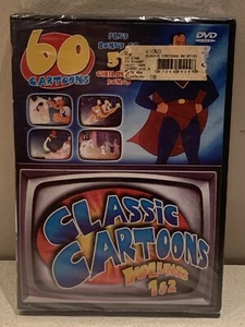 Classic Cartoons Volumes 1 & 2 (DVD, 2003) Superman Popeye Mighty Mouse.  NEW - Picture 1 of 4