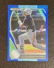 2021 Prizm Draft Picks Izaac Pacheco Hyper Blue & Carolina Blue Prizm- Tigers!🔥