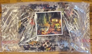 Cardinal 500 Piece Jigsaw Puzzle in Bag Halloween Jack-O-Lantern Pumpkins SEALED - Picture 1 of 3