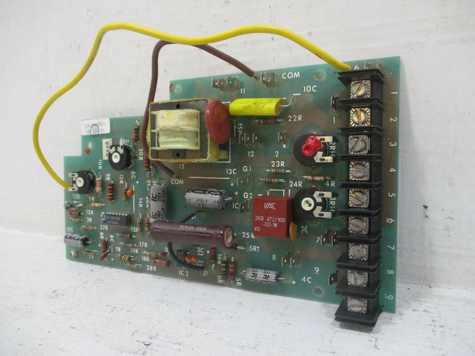 Dayton 93A122889001 SCR Control DC Drive Board Card PLC para controlador de velocidad Foto 1 de 4