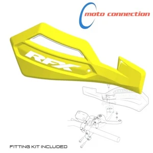 RFX PRO SERIES MX HANDPROTEKTOREN GELB / WEISS SUZUKI RM125 RM250 RMZ250 RMZ450 - Bild 1 von 1
