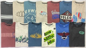 NEW Boy's Big Youth Volcom Modern Fit Cotton/Polyester T-Shirt - Picture 1 of 15