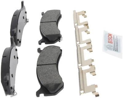 For 2000-2013 GMC Yukon XL 2500 Bosch Blue Ceramic Brake Pads with Hardware Rear - Image 1 of 4