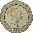 [#534705] Moneta, Wielka Brytania, Elizabeth II, 20 Pence, 1990, VF(30-35), Mied