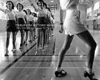 Vintage 1942 Photograph - Tap Dancing College Girls - Legs Leggy Beautiful Art