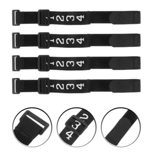 4 Pcs Referee Marking Belt down Indicator Football Wristband Bands - Picture 1 of 12