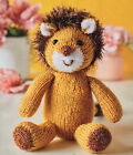 (5330)  DK Toy Knitting Patterns for Cute Lion & Elephant!!