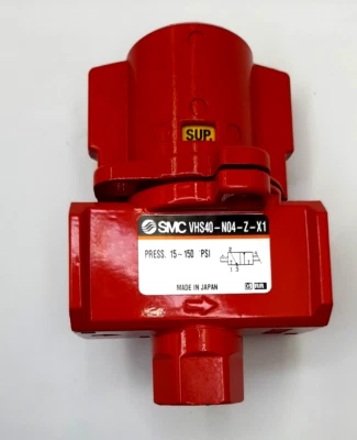 SMC VHS40-N04-Z-X1 3-Port Lock Out VHS Hand Valve 1/2" PORT SIZE - Image 1 of 4