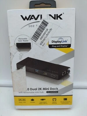 UG39DH2 USB3.0 Full HD Travel Mini Dock - Image 1 of 4