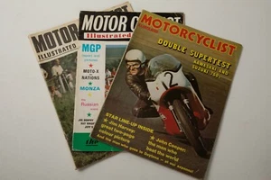 Motorcycle Mechanics Magazine Lot (F5R-23/24) Motorcyclist Illustrated 4 Books - Picture 1 of 12